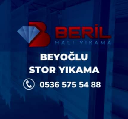 Beyoğlu Stor Perde Yıkama